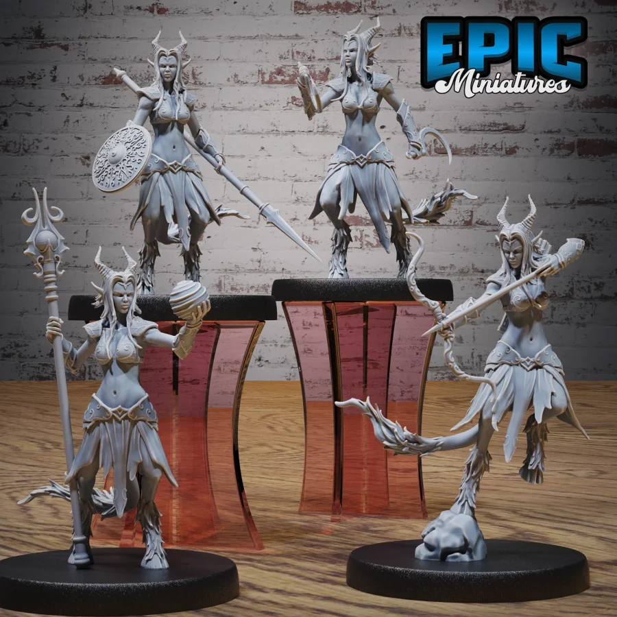 Satyr Tiefling Female Set