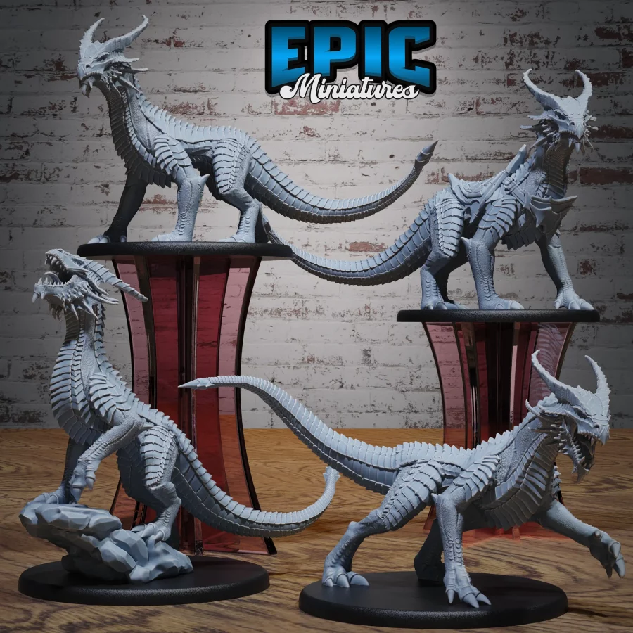 Guard Drake Copper - 2 Variation / Guard Drake Copper Attack / Guard Drake Copper Roar Set
