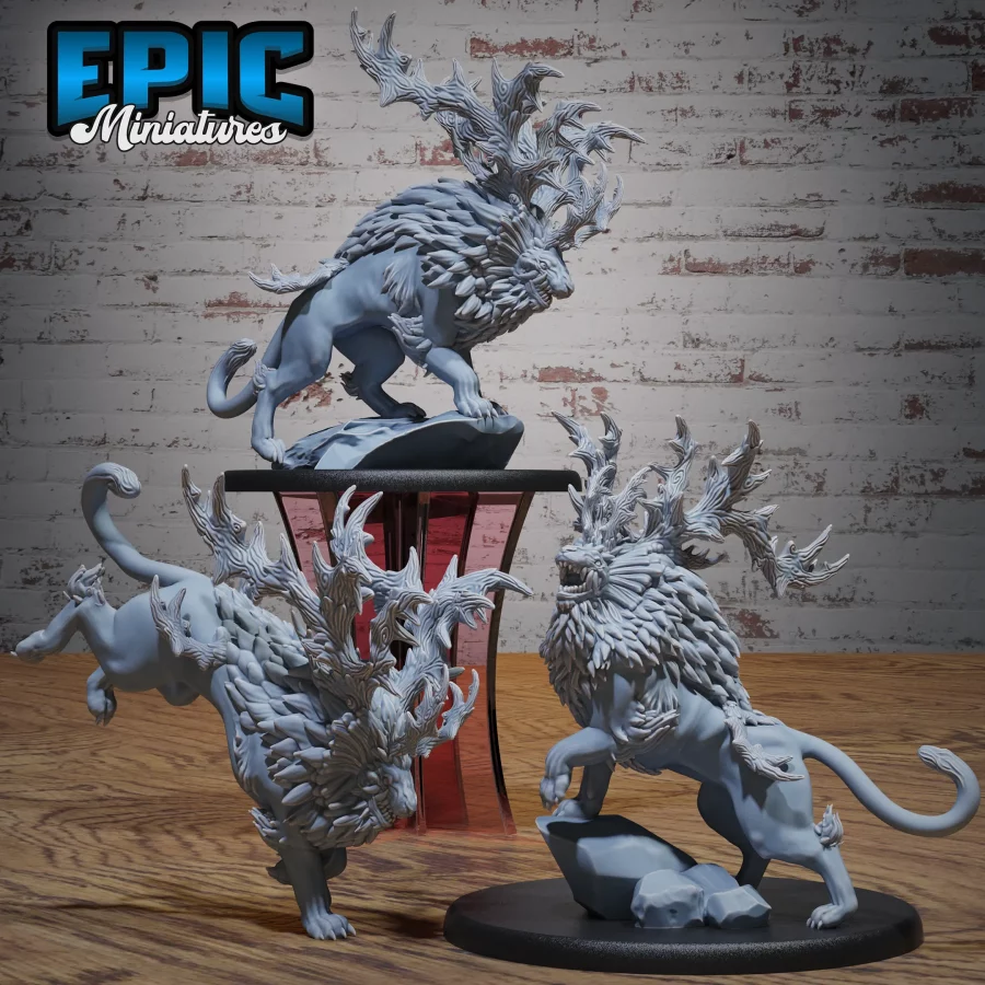 Horned Forest Beast Set