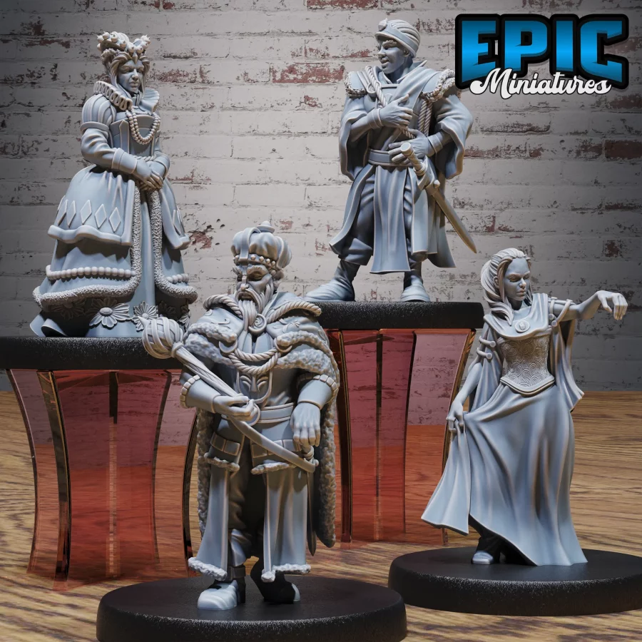 Noble King / Noble Queen / Noble Prince / Noble Princess Set