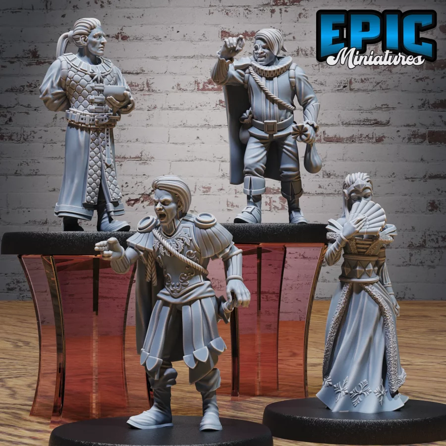 Noble Lady / Noble Lord / Noble General / Noble Banker Set