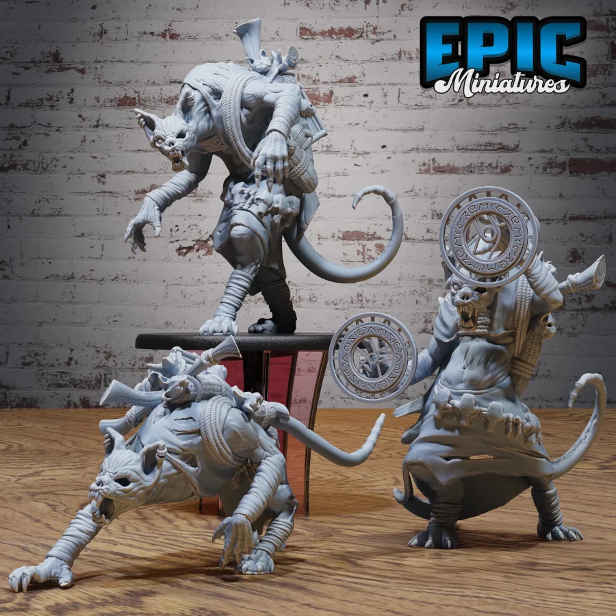 Cat Folk Zombie Set
