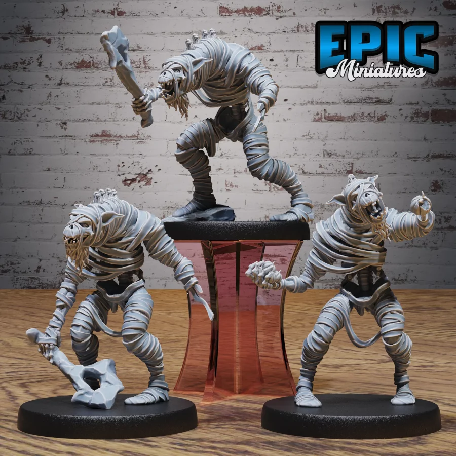 Gnoll Mummy Set
