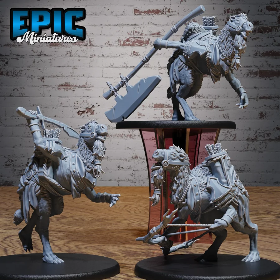 Camel Folk Warrior Set
