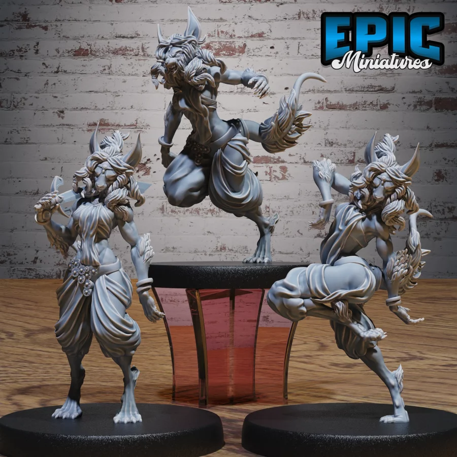 Lynx Folk Dancer Set