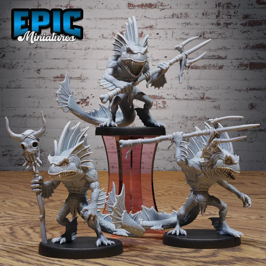 Fishfolk Warrior Set