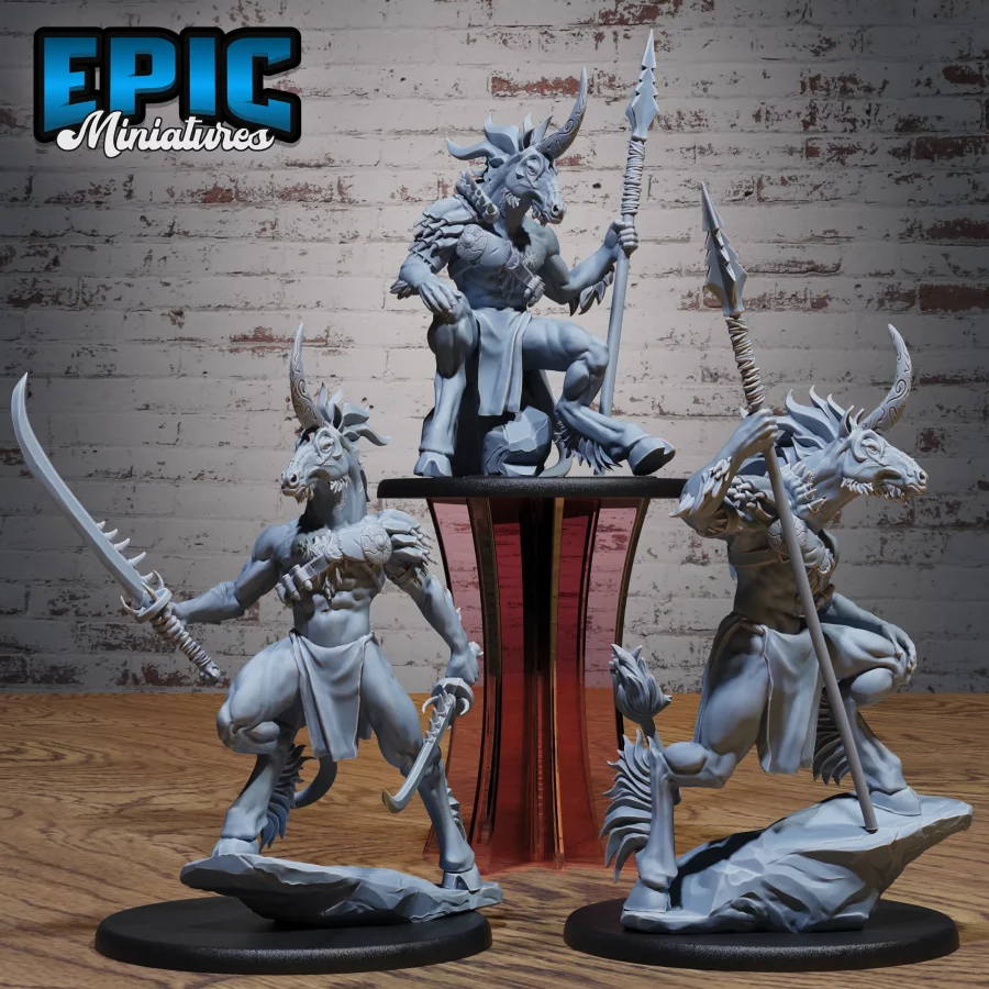 Unicorn Folk Warrior Set