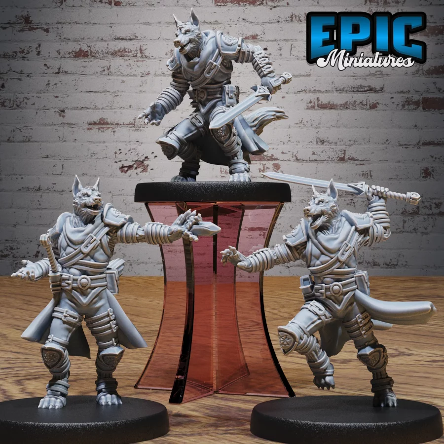 Dog Folk Adventurer Set