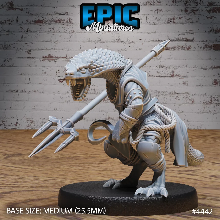 Serpent Folk Trident (Medium)