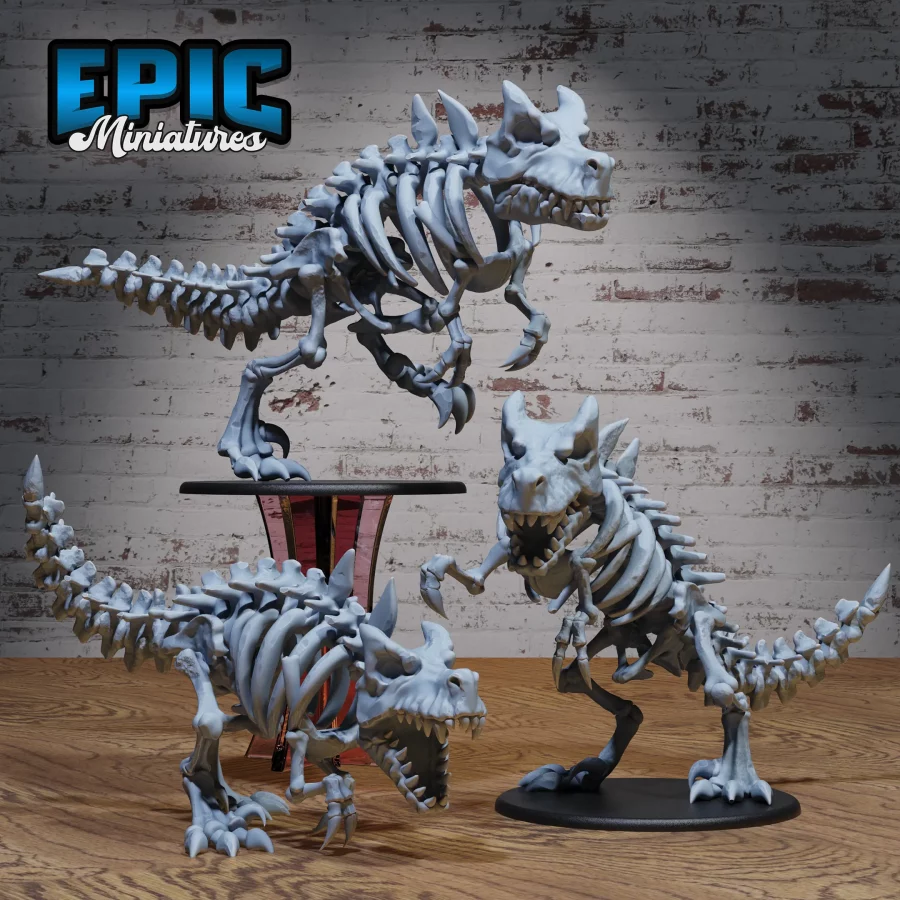 Skeleton T-Rex Set