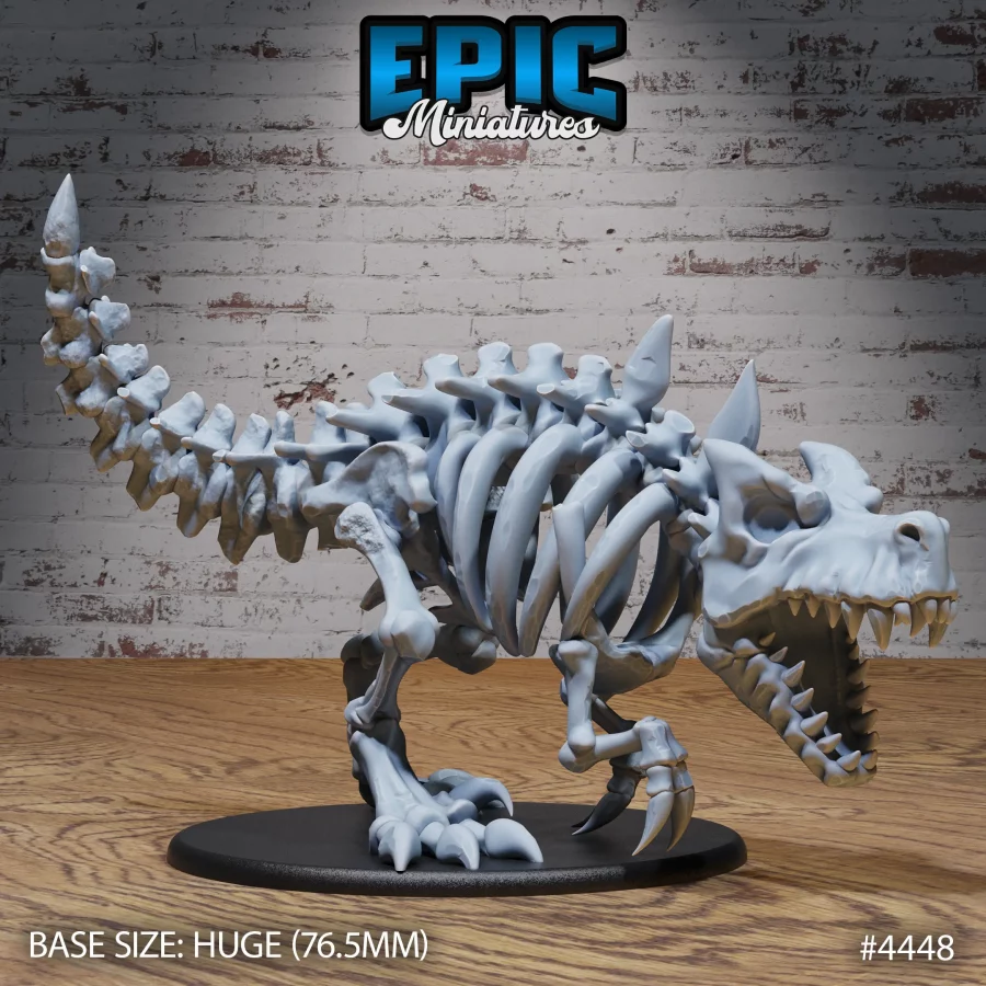 Skeleton T-Rex Roaring (Huge)