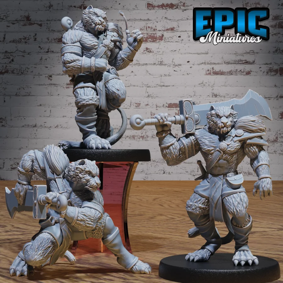 Tiger Folk Adventurer Set
