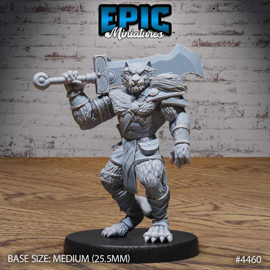 Tiger Folk Adventurer (Medium)