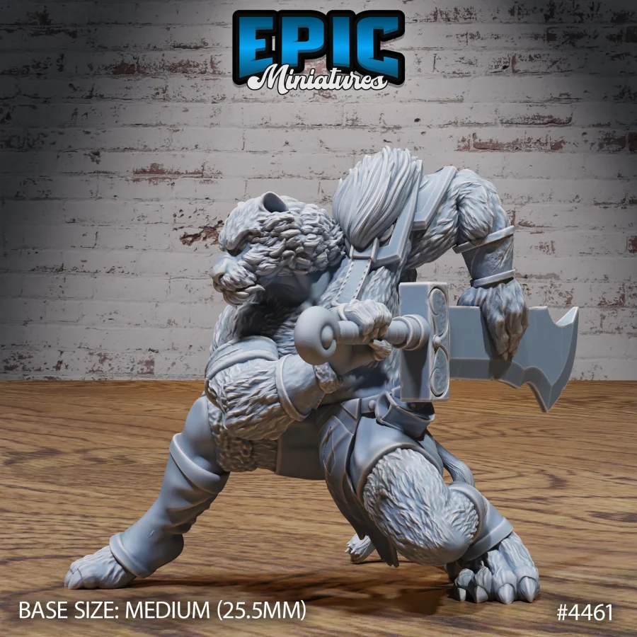 Tiger Folk Adventurer Attack (Medium)