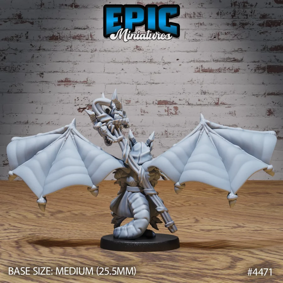 Winged Kobold Tribe Shaman (Medium) - Image 2