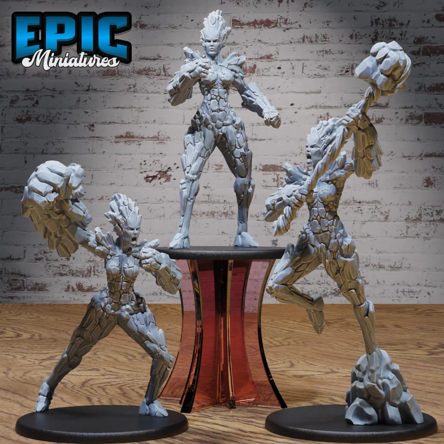 Earth Elemental Female Set