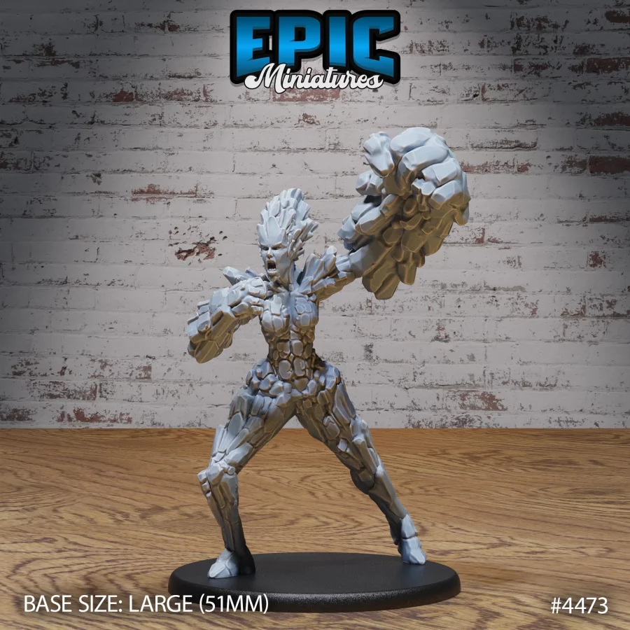 Earth Elemental Female Punch (Large)