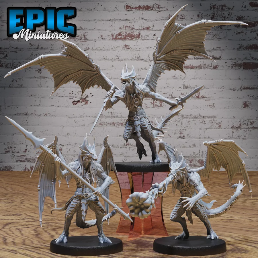 Draconic Demon Brass Set