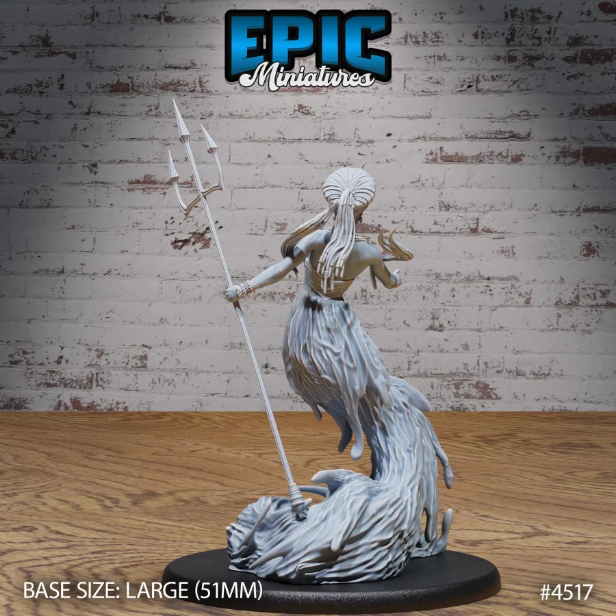 River Goddess Avatar Trident (Large) - Image 2