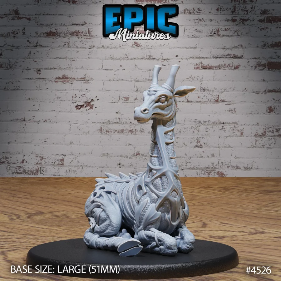 Giraffe Exo Skeleton Lay (Large)