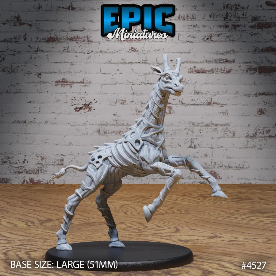 Giraffe Exo Skeleton Run (Large)