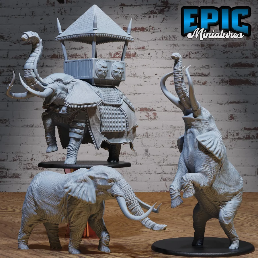Safari Elephant Set