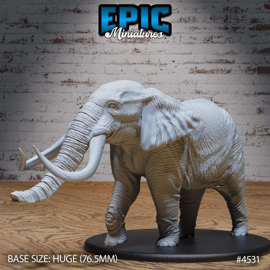 Safari Elephant (Huge)