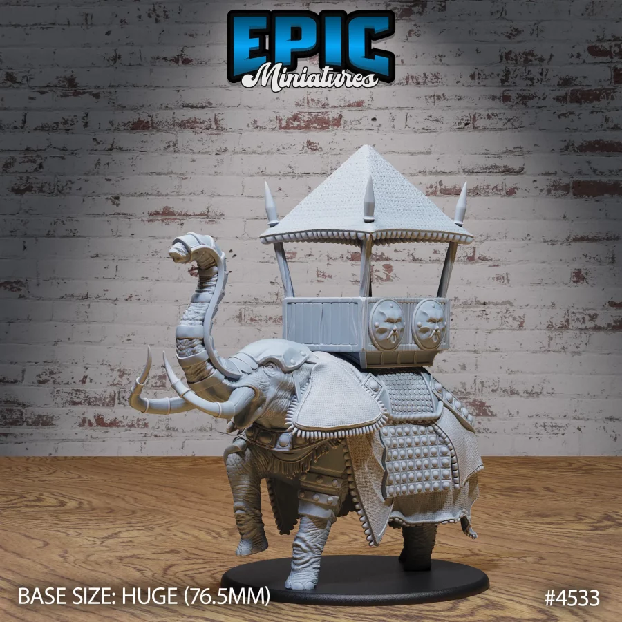 Safari Elephant War Mount (Huge)