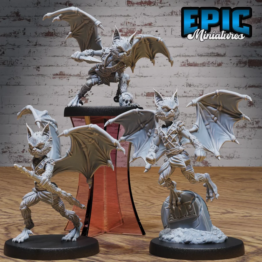 Bat Folk Warrior Set