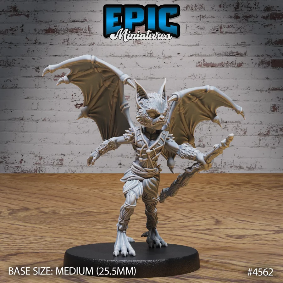 Bat Folk Warrior (Medium)