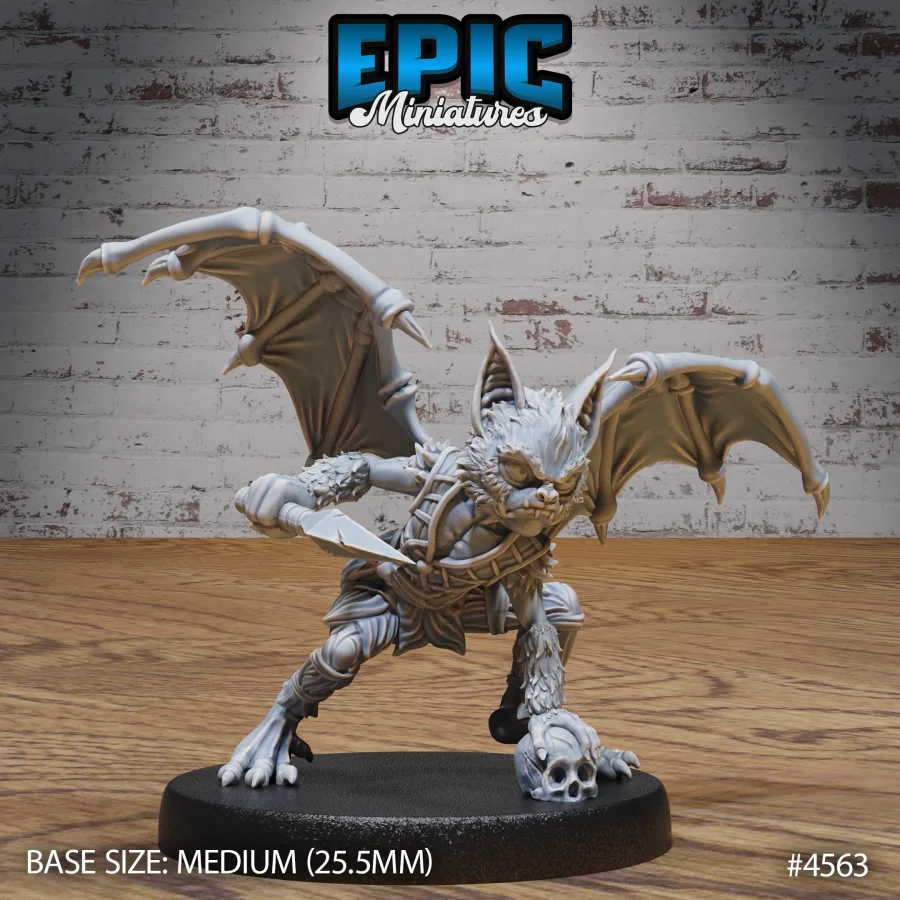 Bat Folk Warrior Attack (Medium)