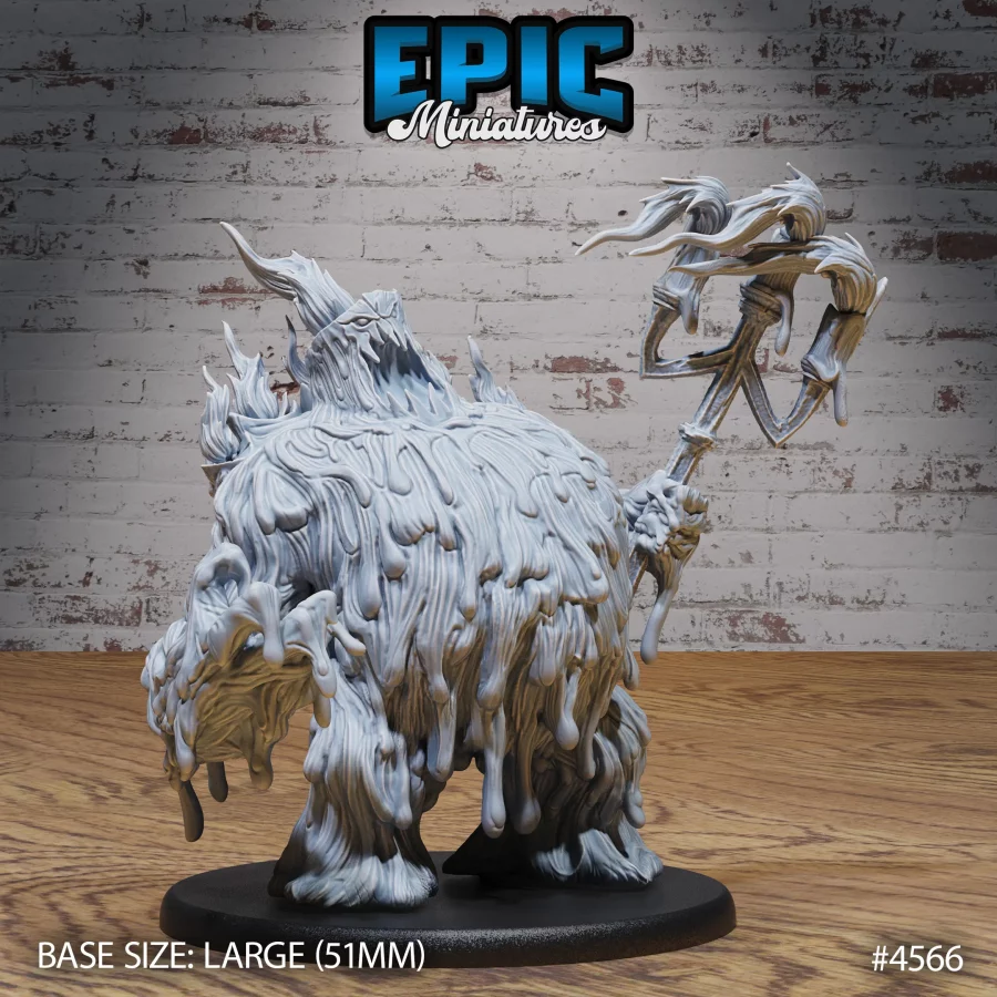 Candle Wax Golem Roar (Large)