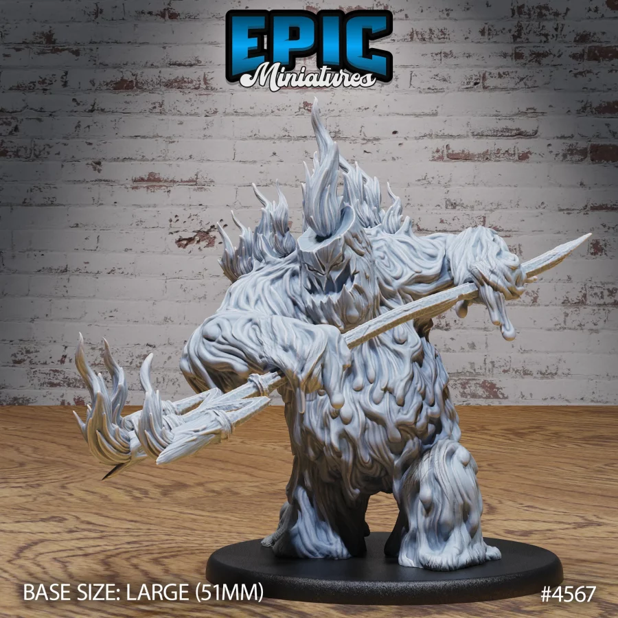 Candle Wax Golem Attack (Large)