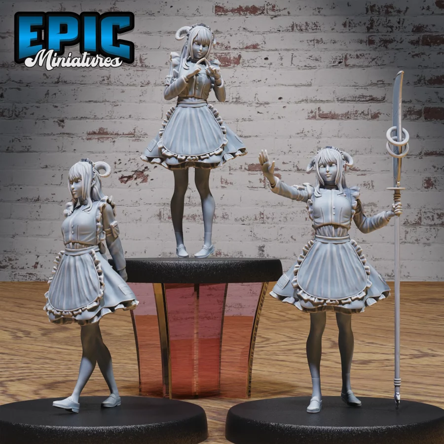 Tiefling Maid Set