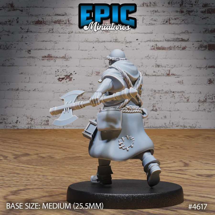 Medieval Cleric Monk Run (Medium) - Image 2