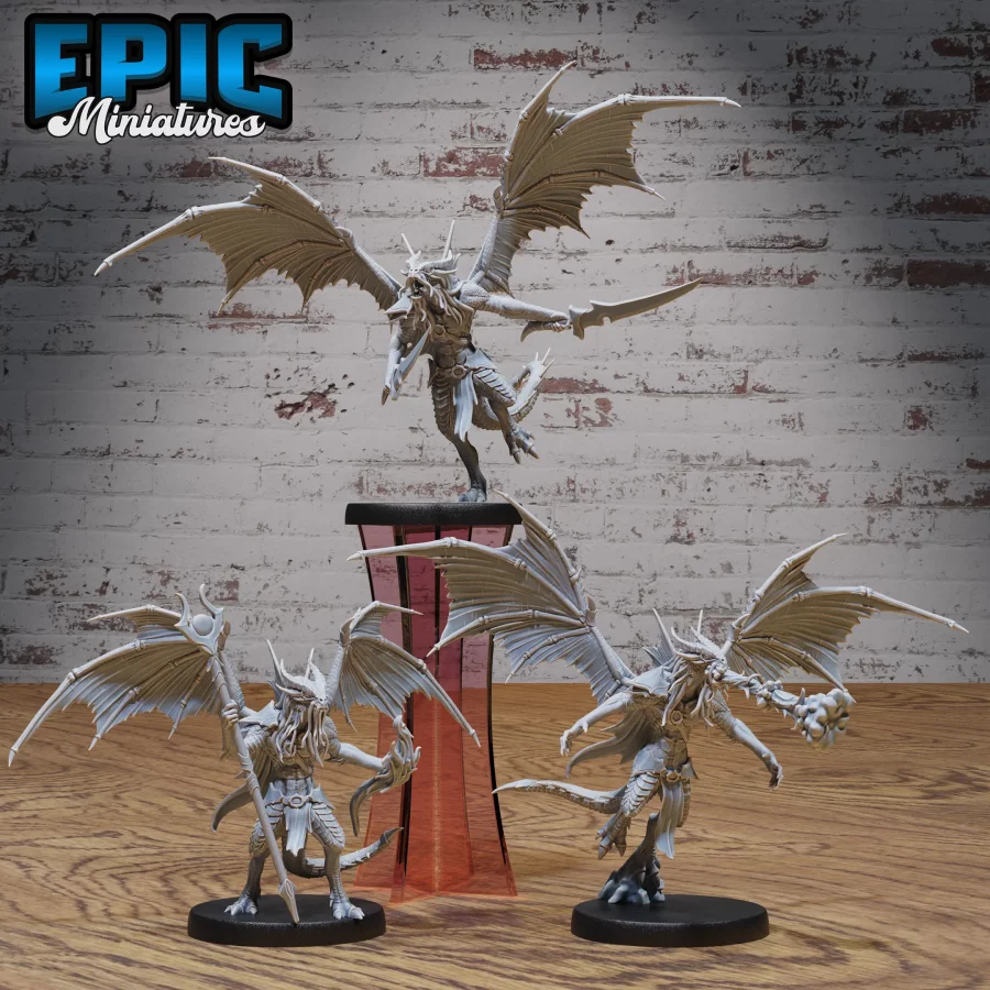 Draconic Demon Gold Set