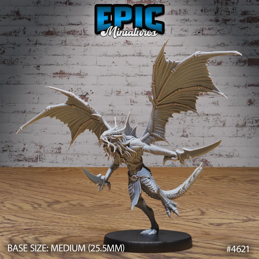 Draconic Demon Gold Swords (Medium)