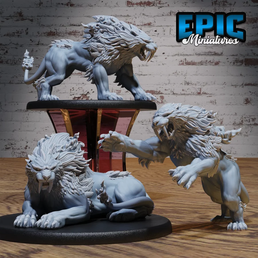 Sabertooth Beast Set