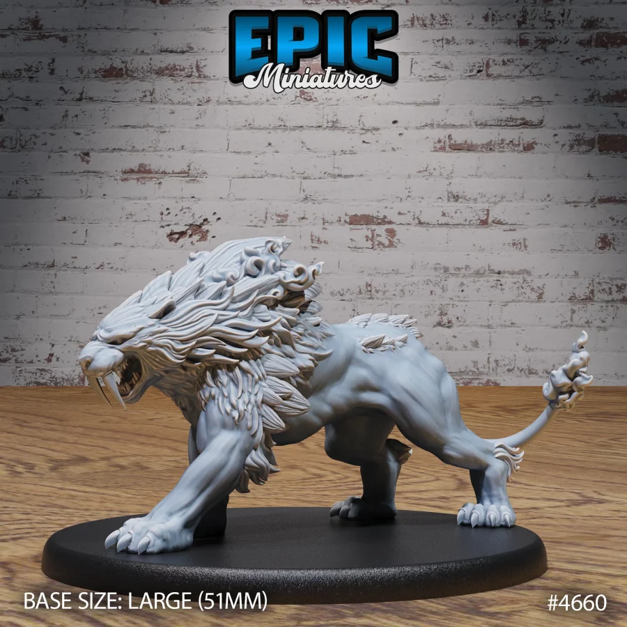 Sabertooth Beast (Large)