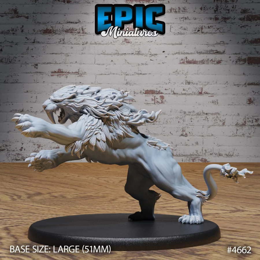Sabertooth Beast Attack (Large)