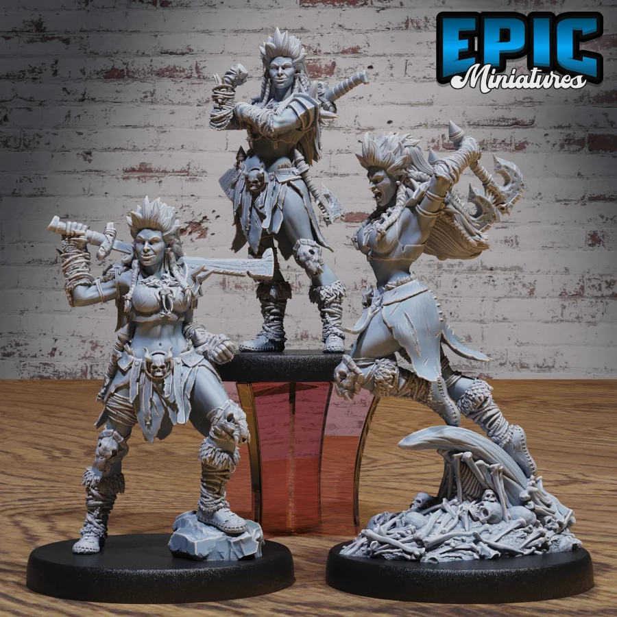 Orc Lady Adventurer Set