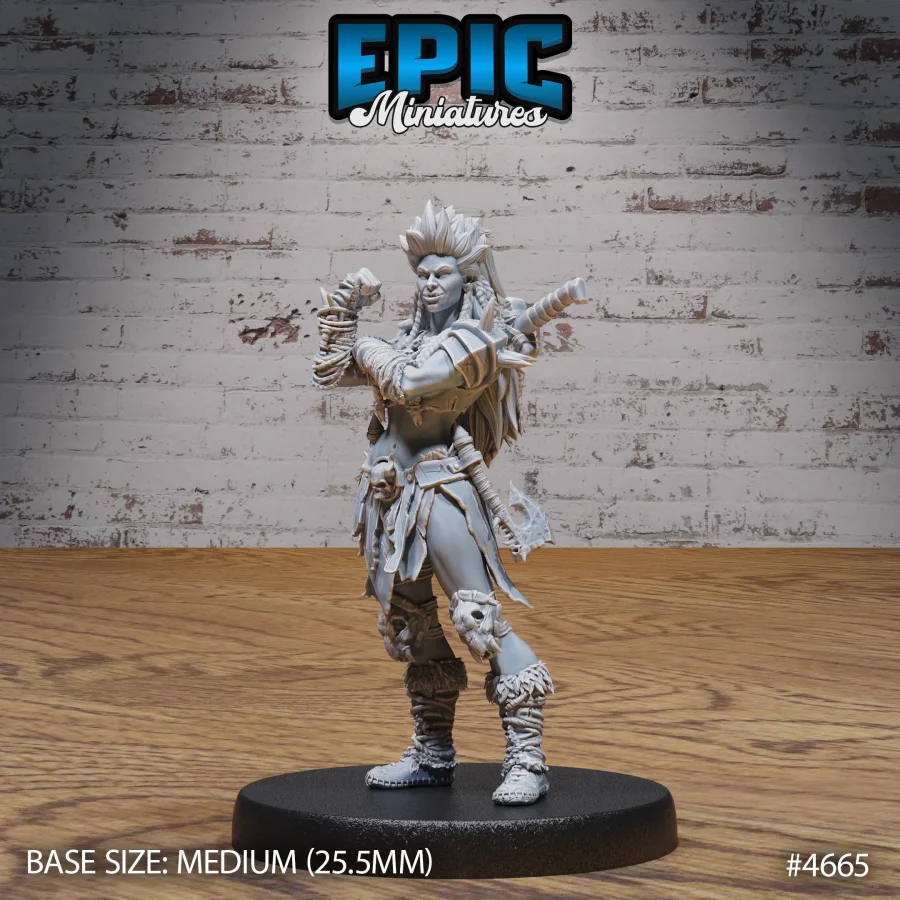 Orc Lady Adventurer Provoke (Medium)