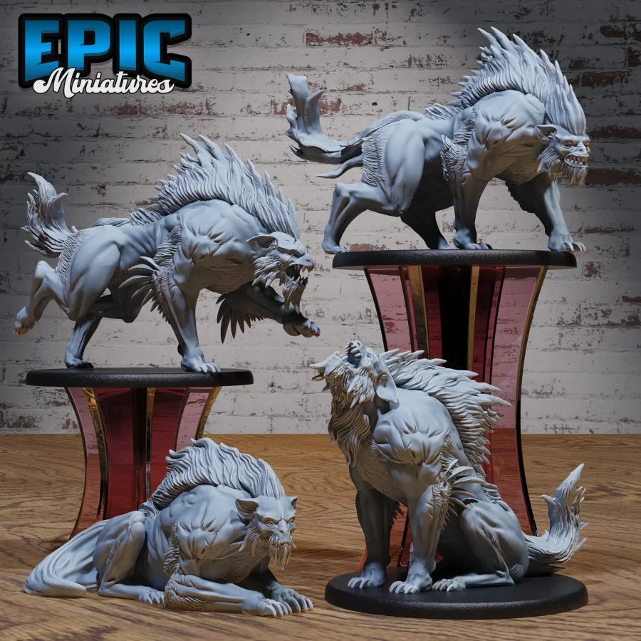 Warg Beast Set
