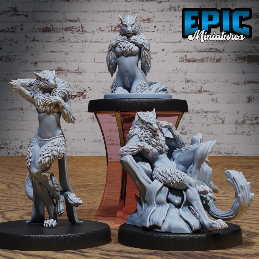Werewolf Female Set