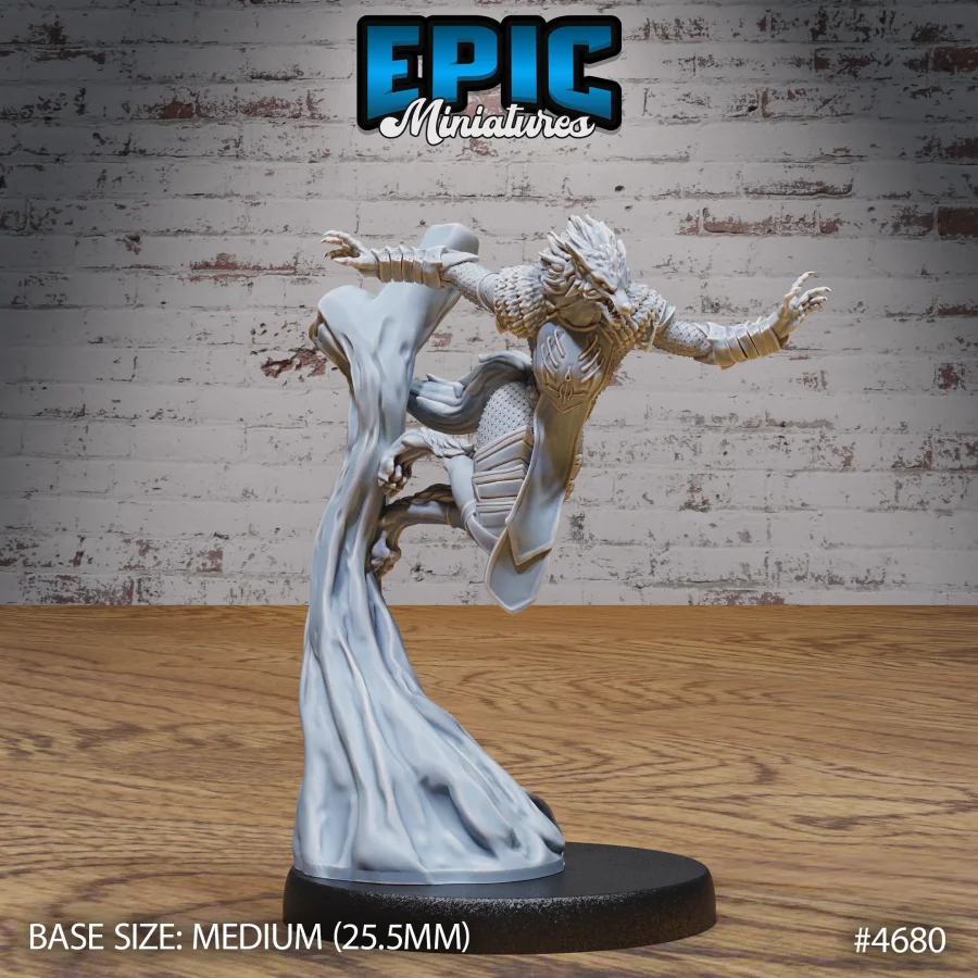 Werewolf Armored Female Jump (Medium)