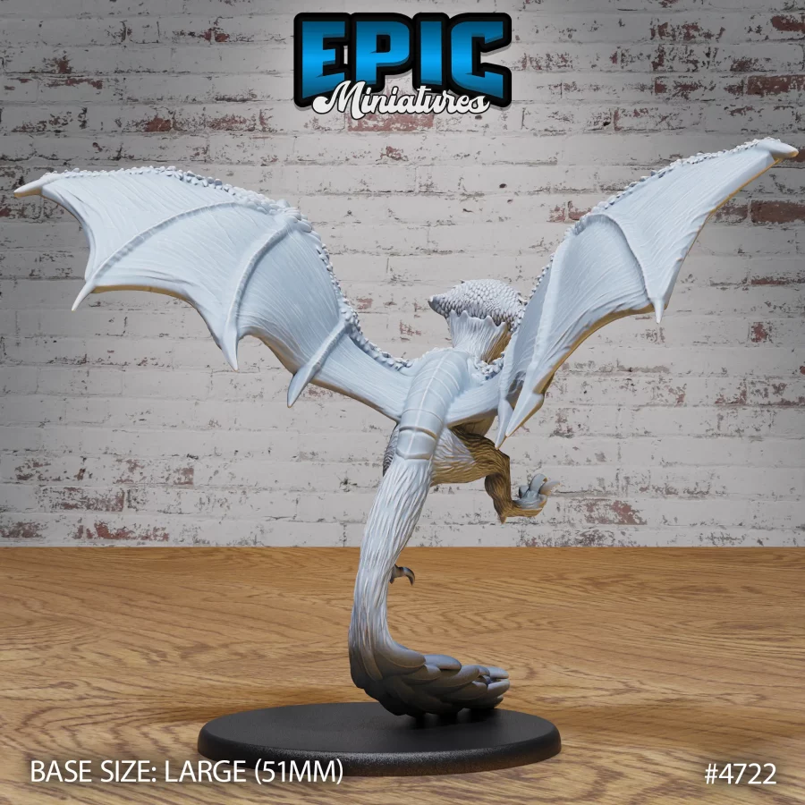 Owl Wyvern Flying (Large) - Image 2