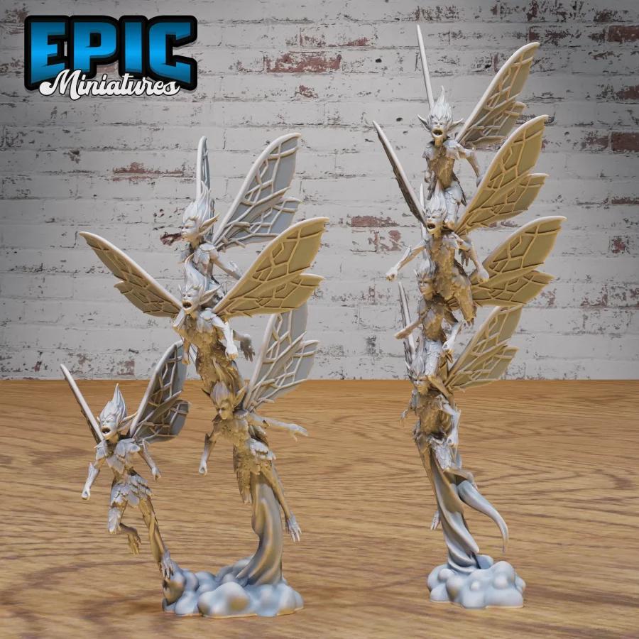 Pixie Swarm (Medium) - 2 Variations