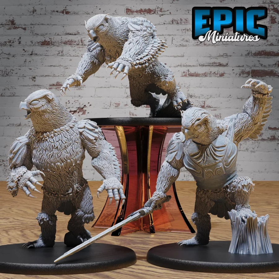 Fabled Owl Bear Set