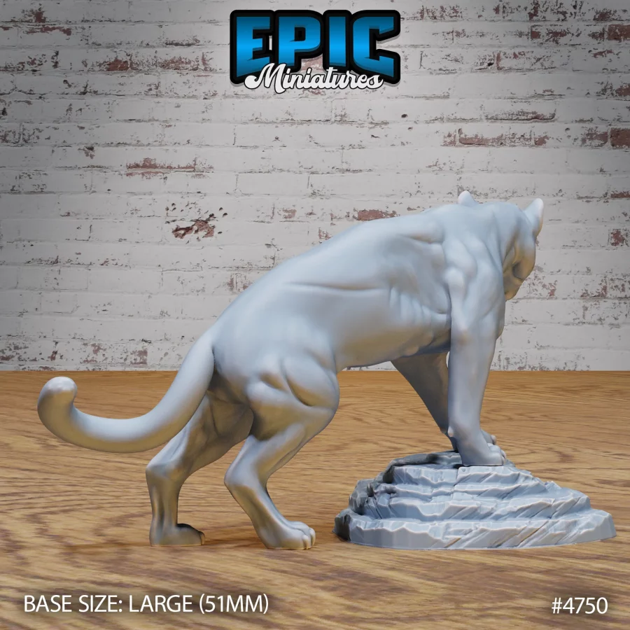 Black Panther / Black Panther Attacking / Black Panther Resting Set - Image 3