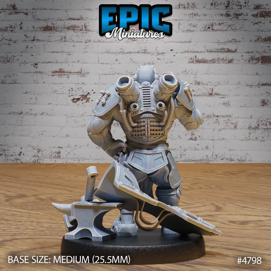 Tinkerer Knight Resting (Medium) - Image 2